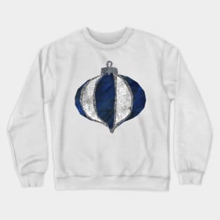 Bauble - Blue midnight lantern Crewneck Sweatshirt